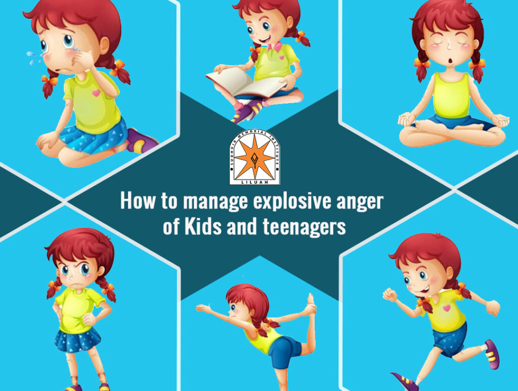 How to manage explosive anger of Kids and teenagers