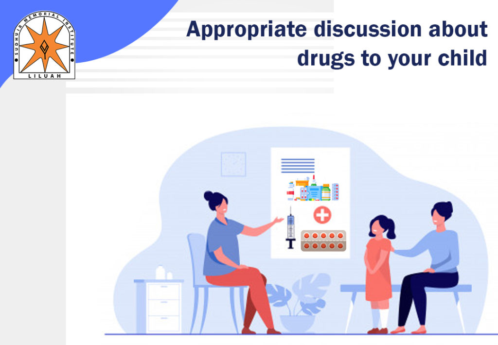 Appropriate discussion about drugs to your child