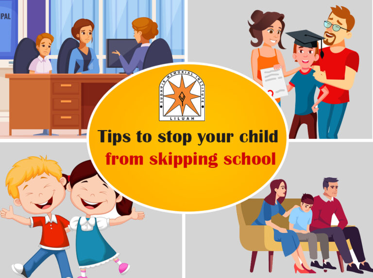 Tips to stop children from skipping school & encourage them about school