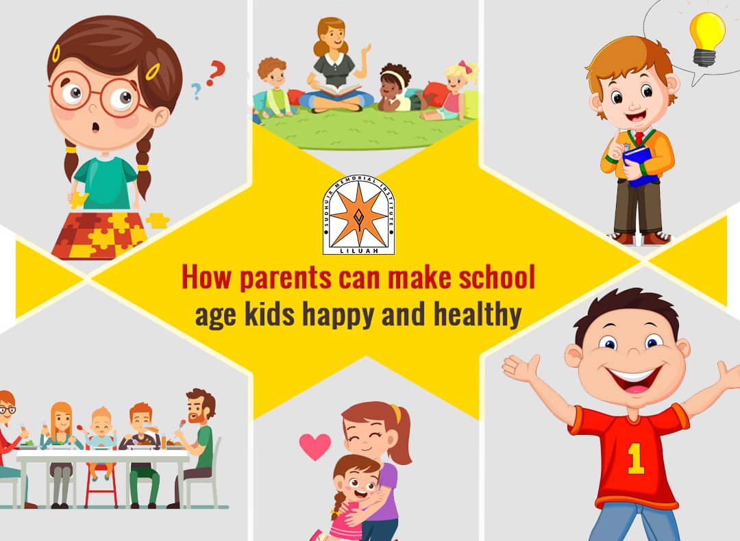 How parents can make school-age kids happy and healthy