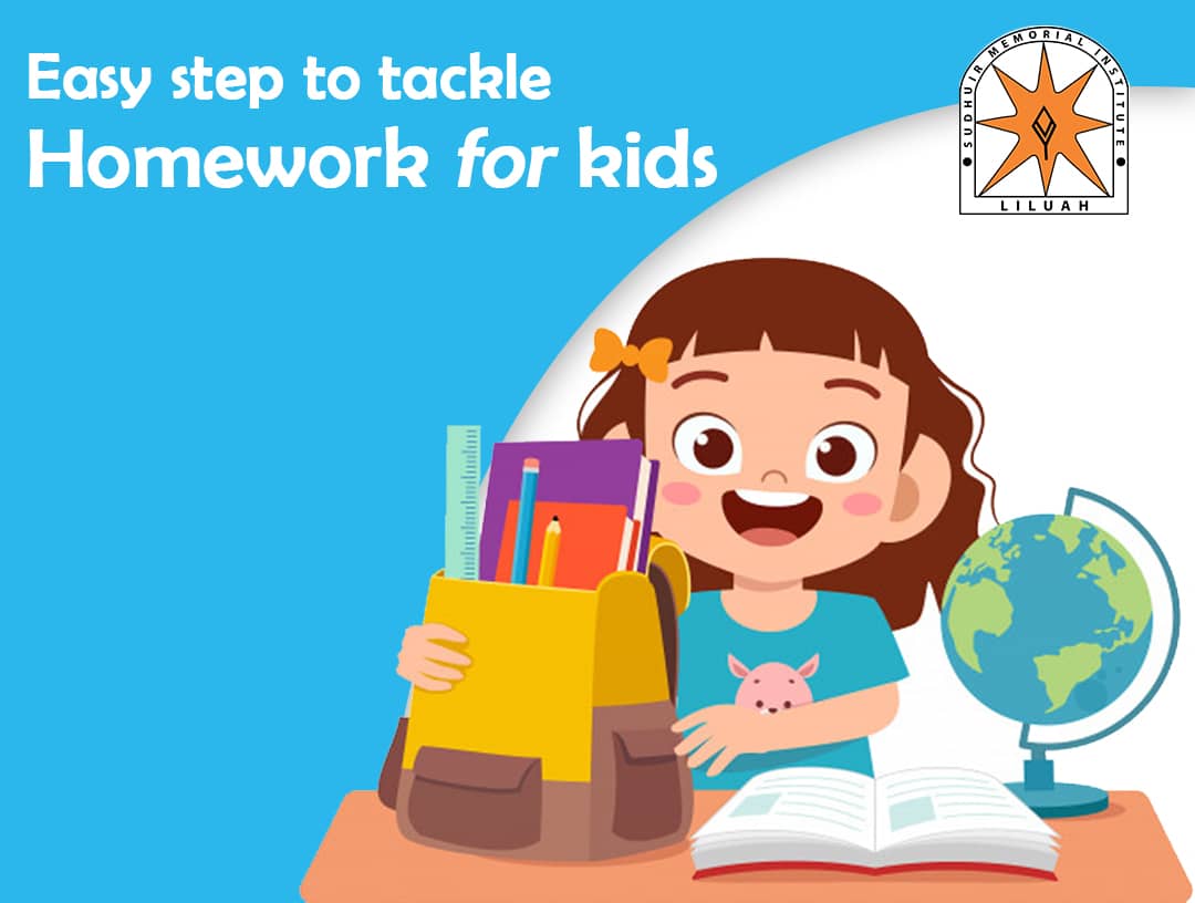 5 easy step to tackle Homework for Kids